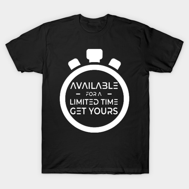 available for a limited time get yours T-Shirt by fanidi